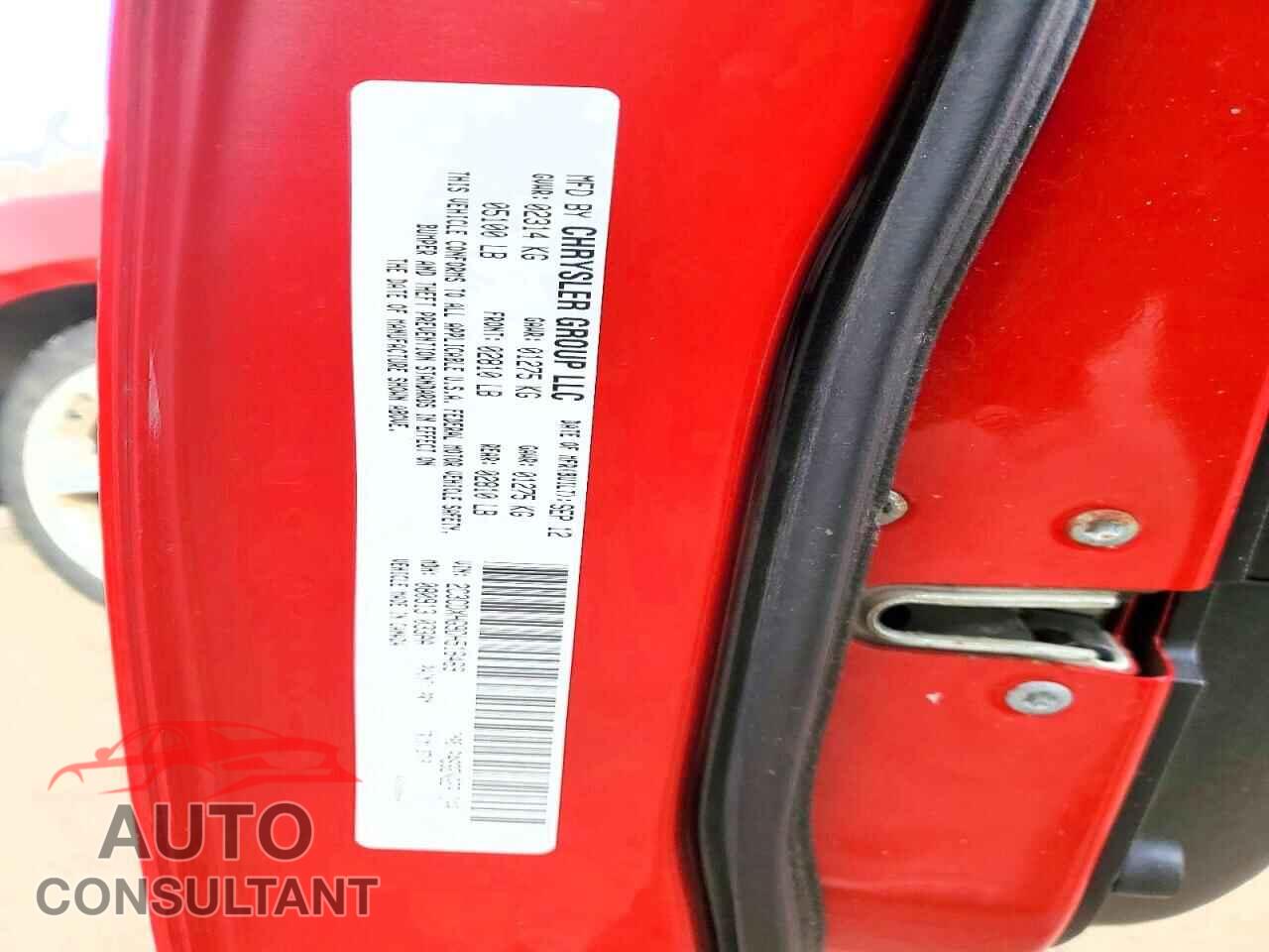 DODGE CHARGER 2013 - 2C3CDXHG9DH516469