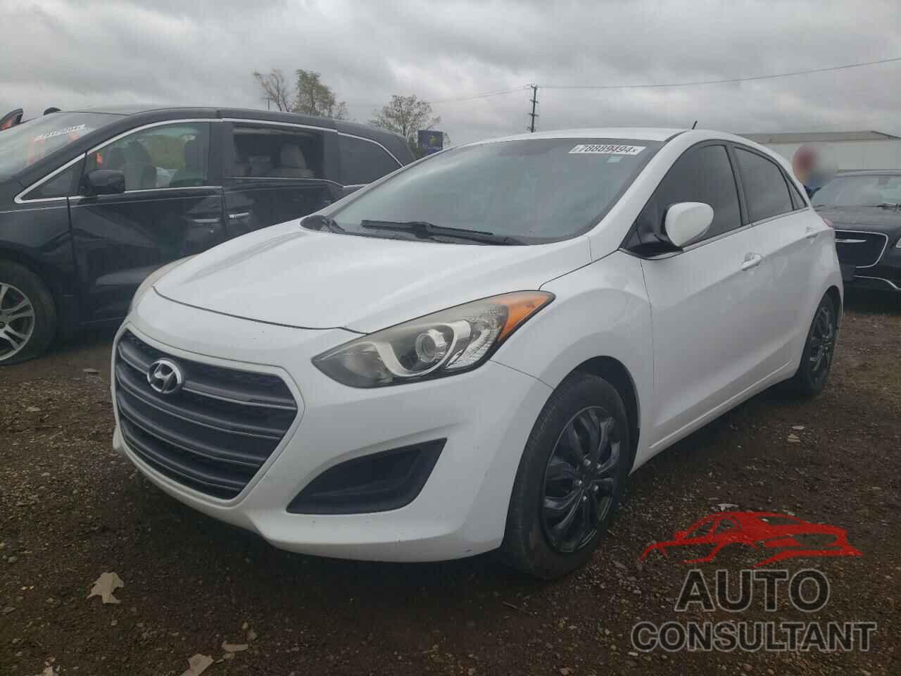 HYUNDAI ELANTRA 2017 - KMHD35LH1HU366878