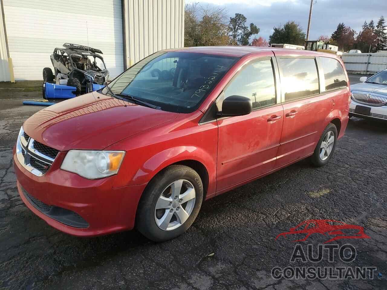 DODGE CARAVAN 2013 - 2C4RDGBG1DR725830
