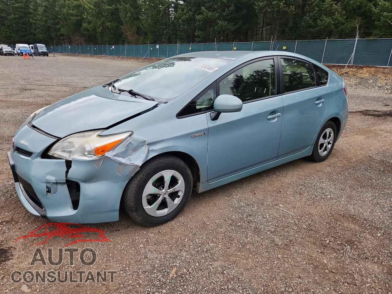 TOYOTA PRIUS 2012 - JTDKN3DU8C5489375