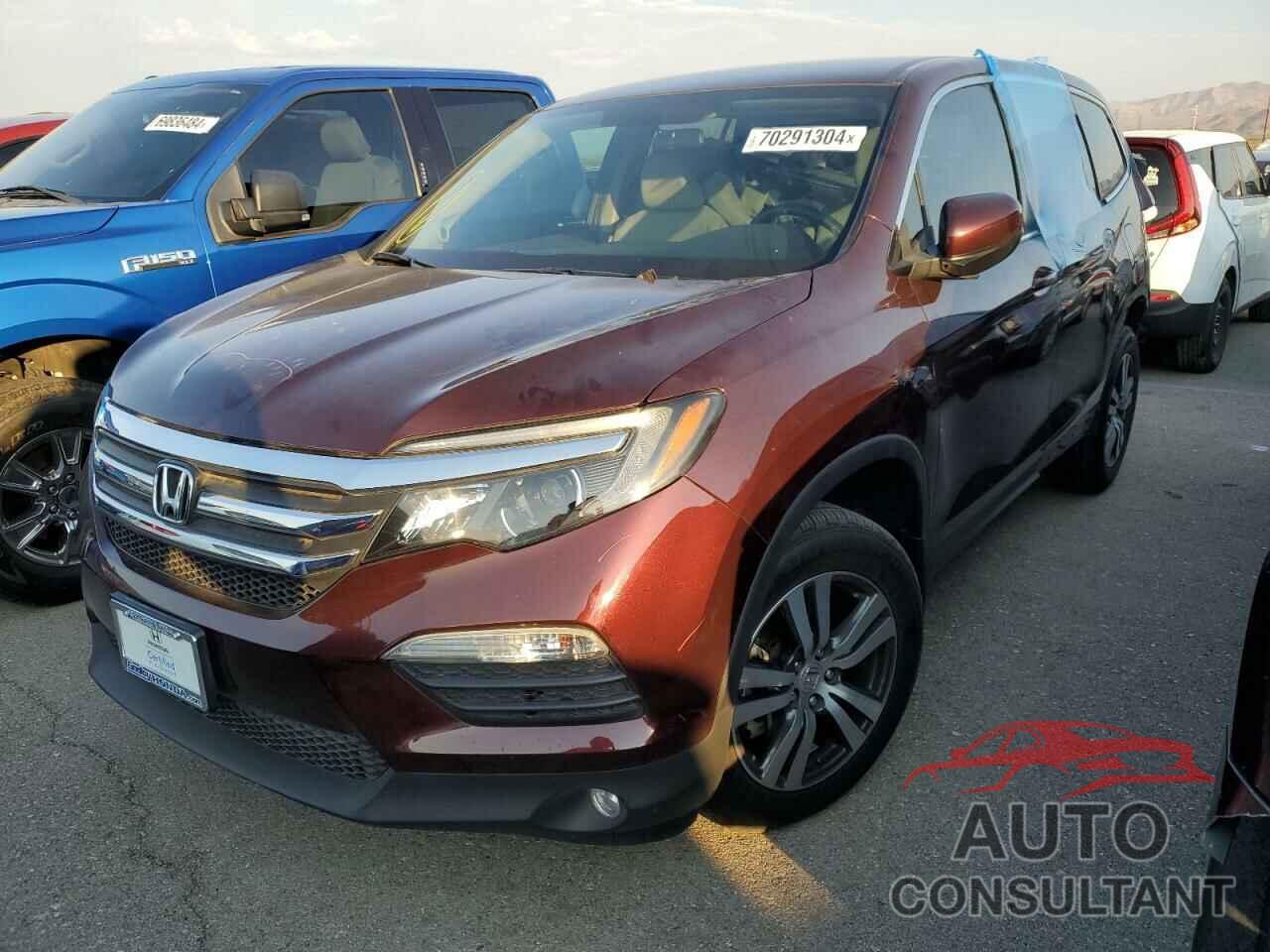 HONDA PILOT 2017 - 5FNYF5H35HB013143