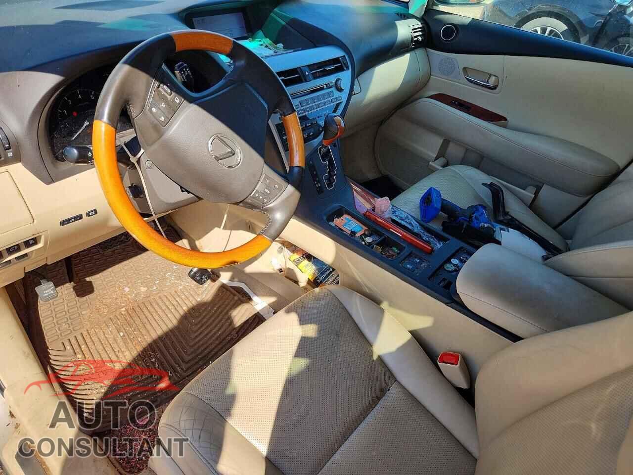 LEXUS RX350 2011 - 2T2BK1BA4BC103540