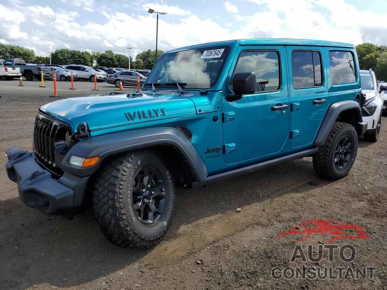 JEEP WRANGLER 2020 - 1C4HJXDG5LW261996