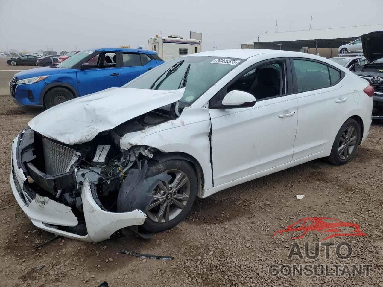HYUNDAI ELANTRA 2018 - 5NPD84LF6JH220135