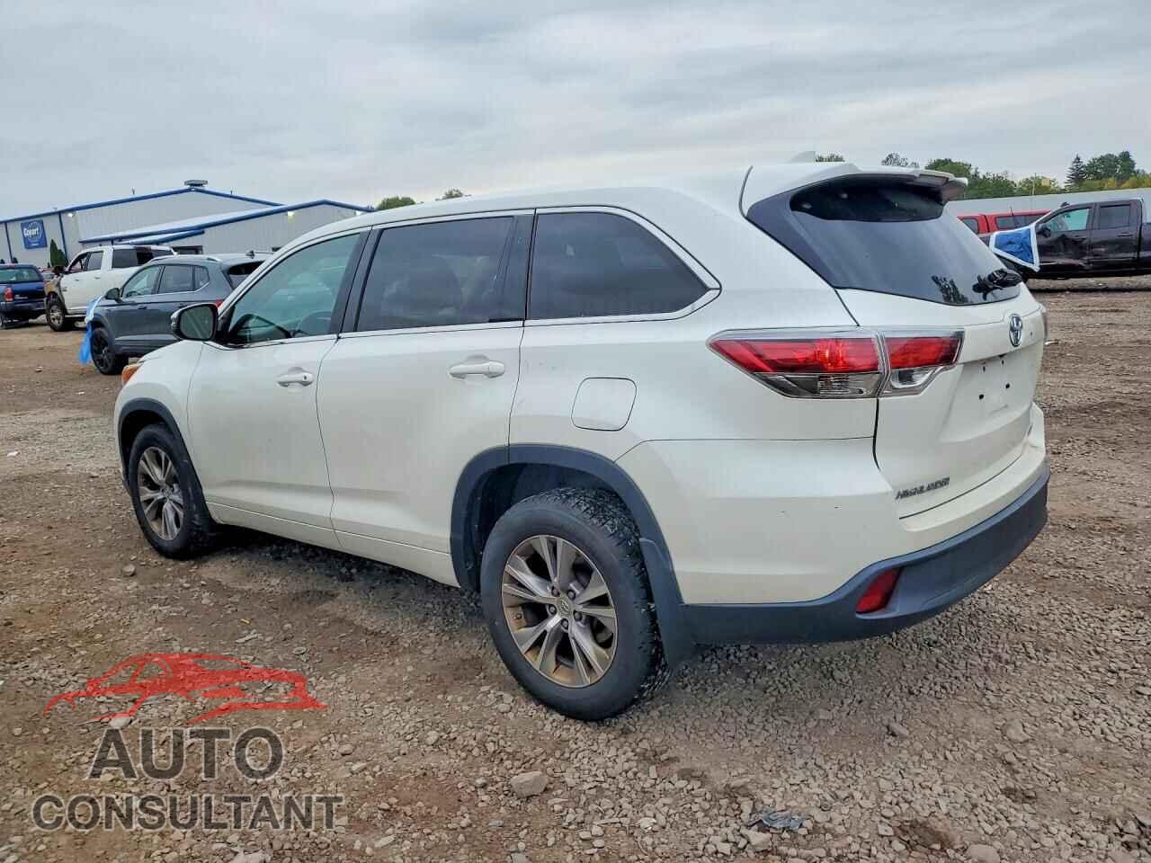 TOYOTA HIGHLANDER 2015 - 5TDBKRFH6FS206885