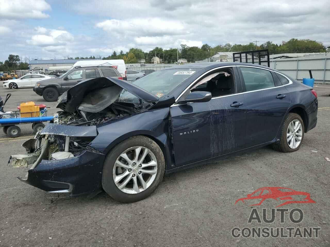 CHEVROLET MALIBU 2017 - 1G1ZE5ST2HF124477