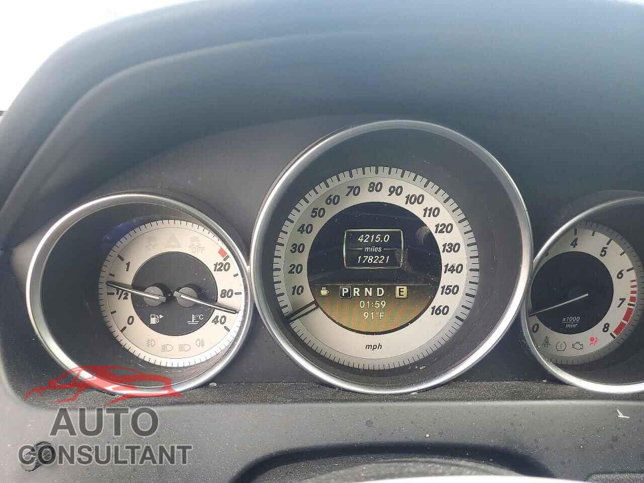 MERCEDES-BENZ C-CLASS 2012 - WDDGF8BBXCA655636