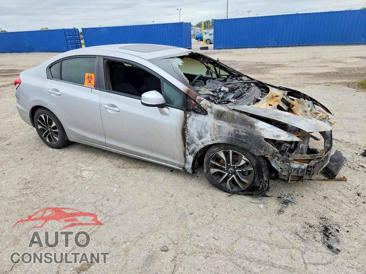 HONDA CIVIC 2013 - 19XFB2F89DE239198