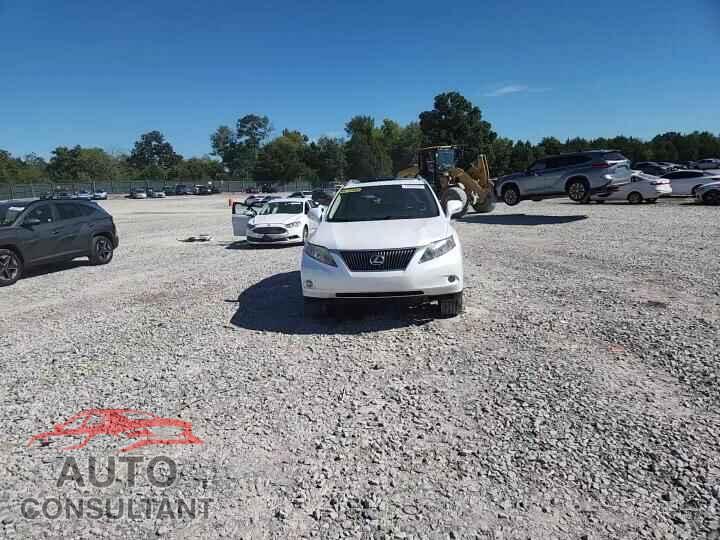 LEXUS RX350 2010 - 2T2BK1BA4AC055410