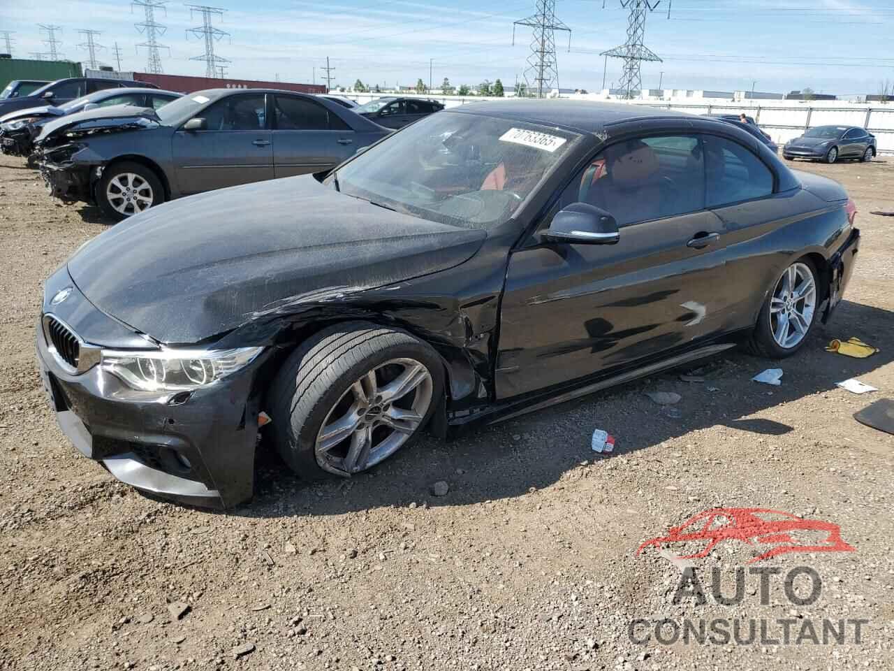 BMW 4 SERIES 2017 - WBA4U1C30H5A16523