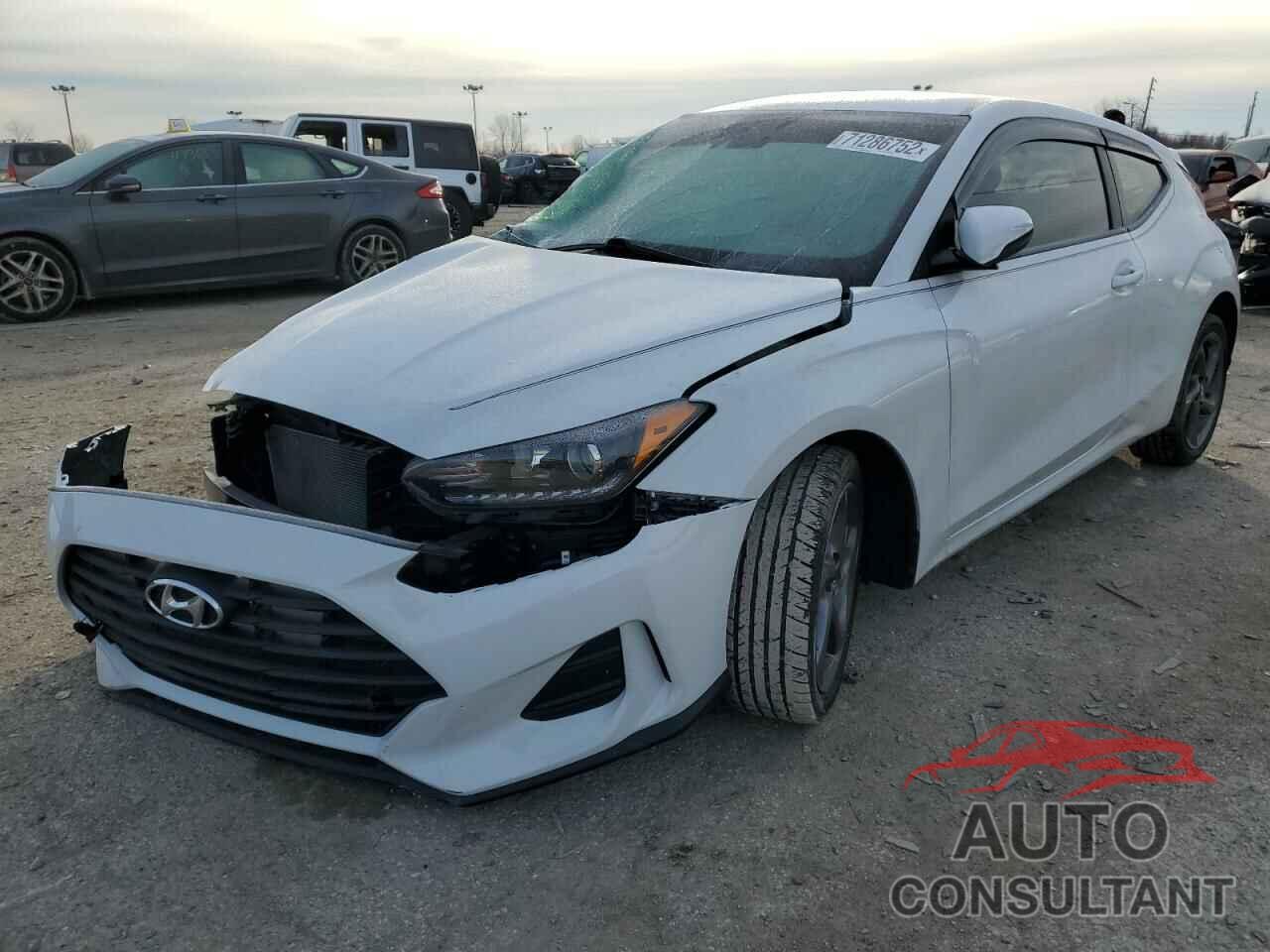 HYUNDAI VELOSTER 2019 - KMHTG6AF1KU012826