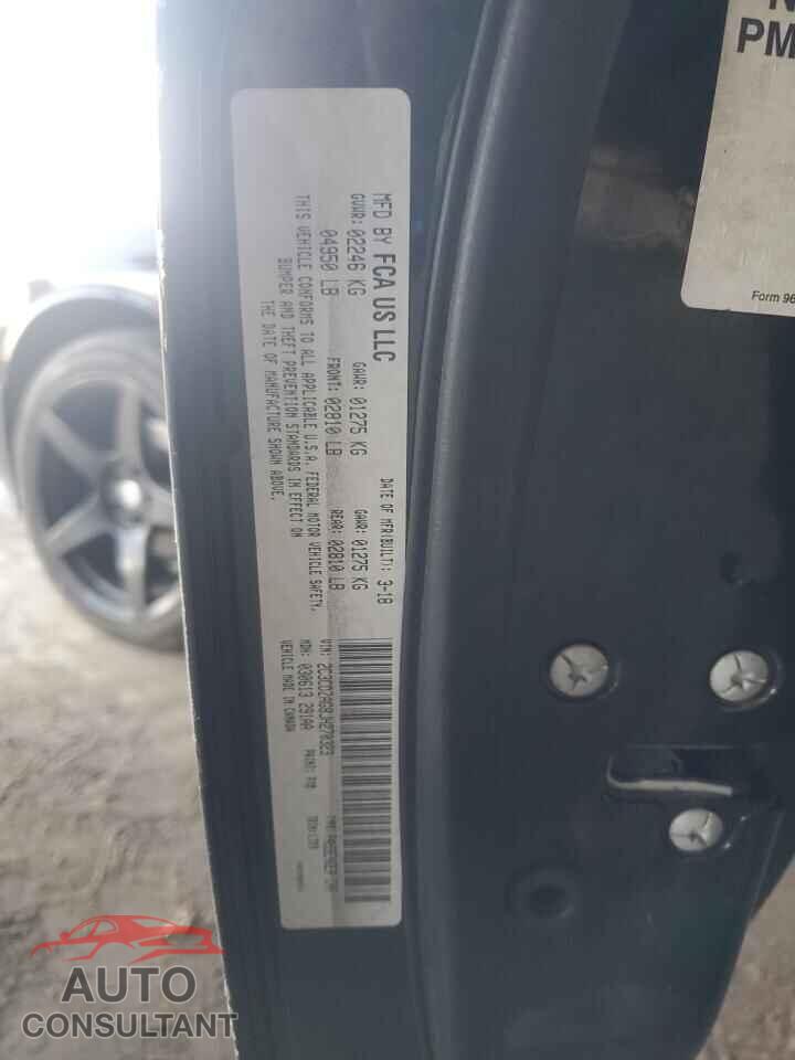 DODGE CHALLENGER 2018 - 2C3CDZAG8JH270323