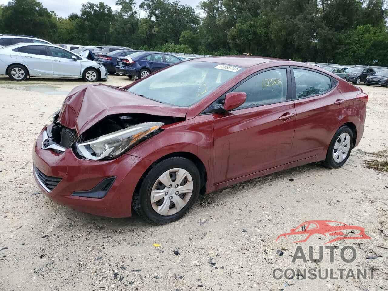HYUNDAI ELANTRA 2016 - 5NPDH4AE7GH768275