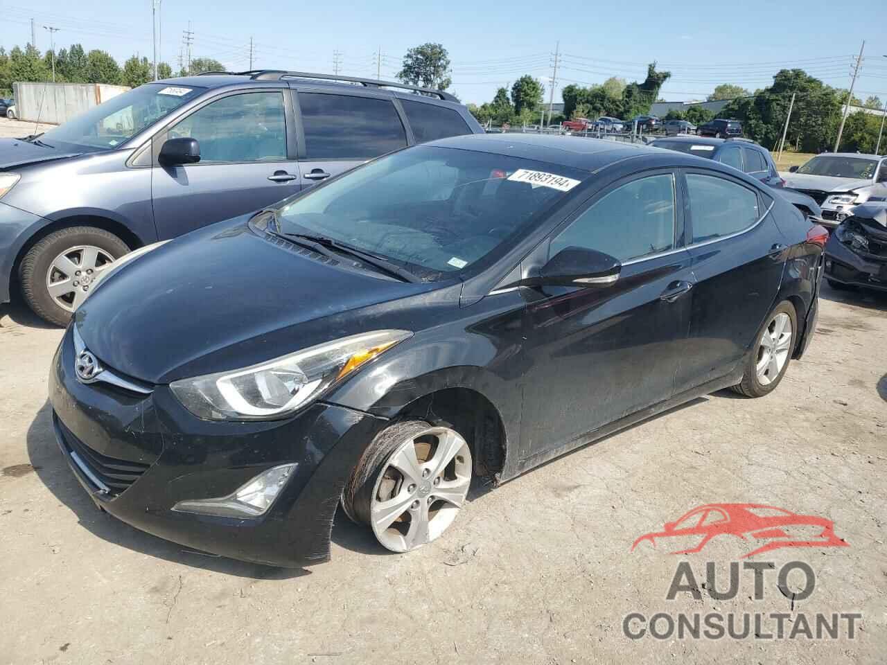 HYUNDAI ELANTRA 2016 - KMHDH4AE4GU553261