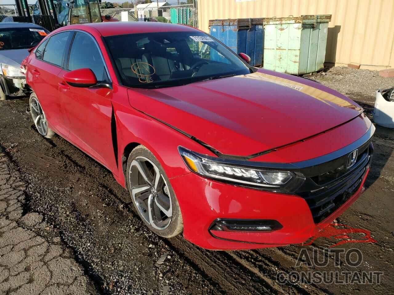 HONDA ACCORD 2018 - 1HGCV1F34JA137851