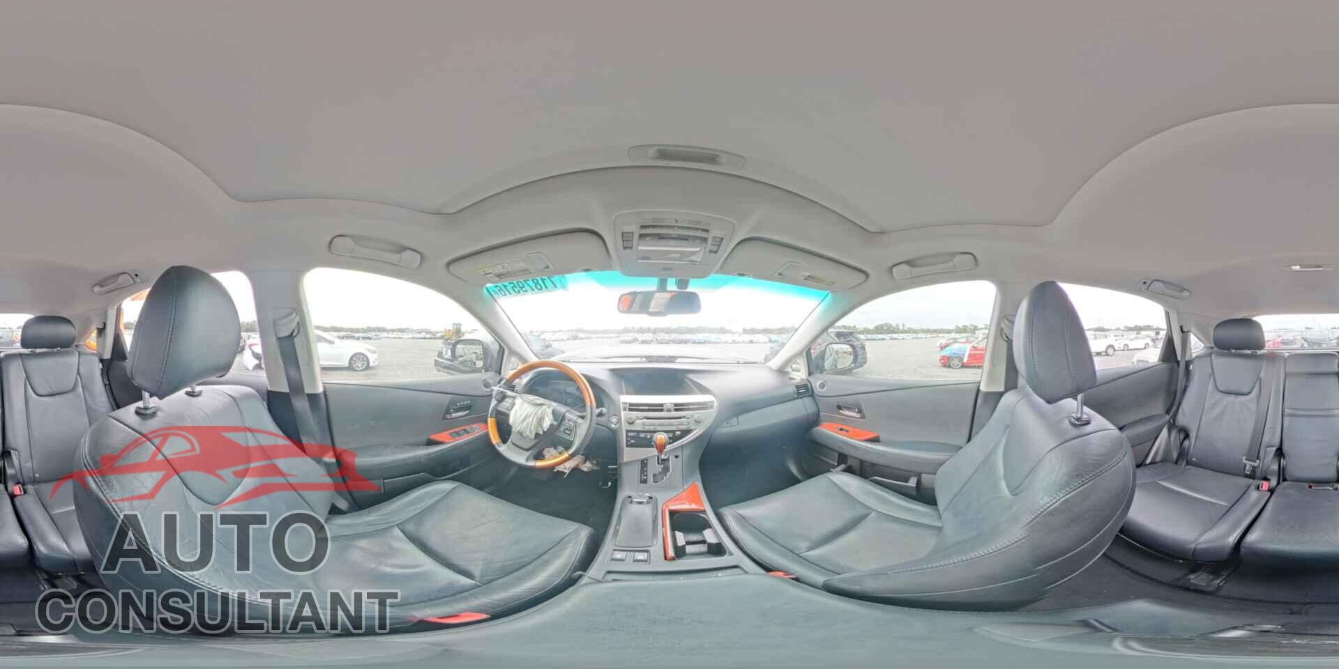 LEXUS RX350 2011 - 2T2BK1BA7BC100504