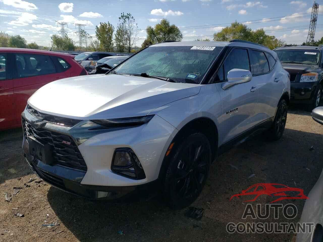 CHEVROLET BLAZER 2021 - 3GNKBERS4MS572456