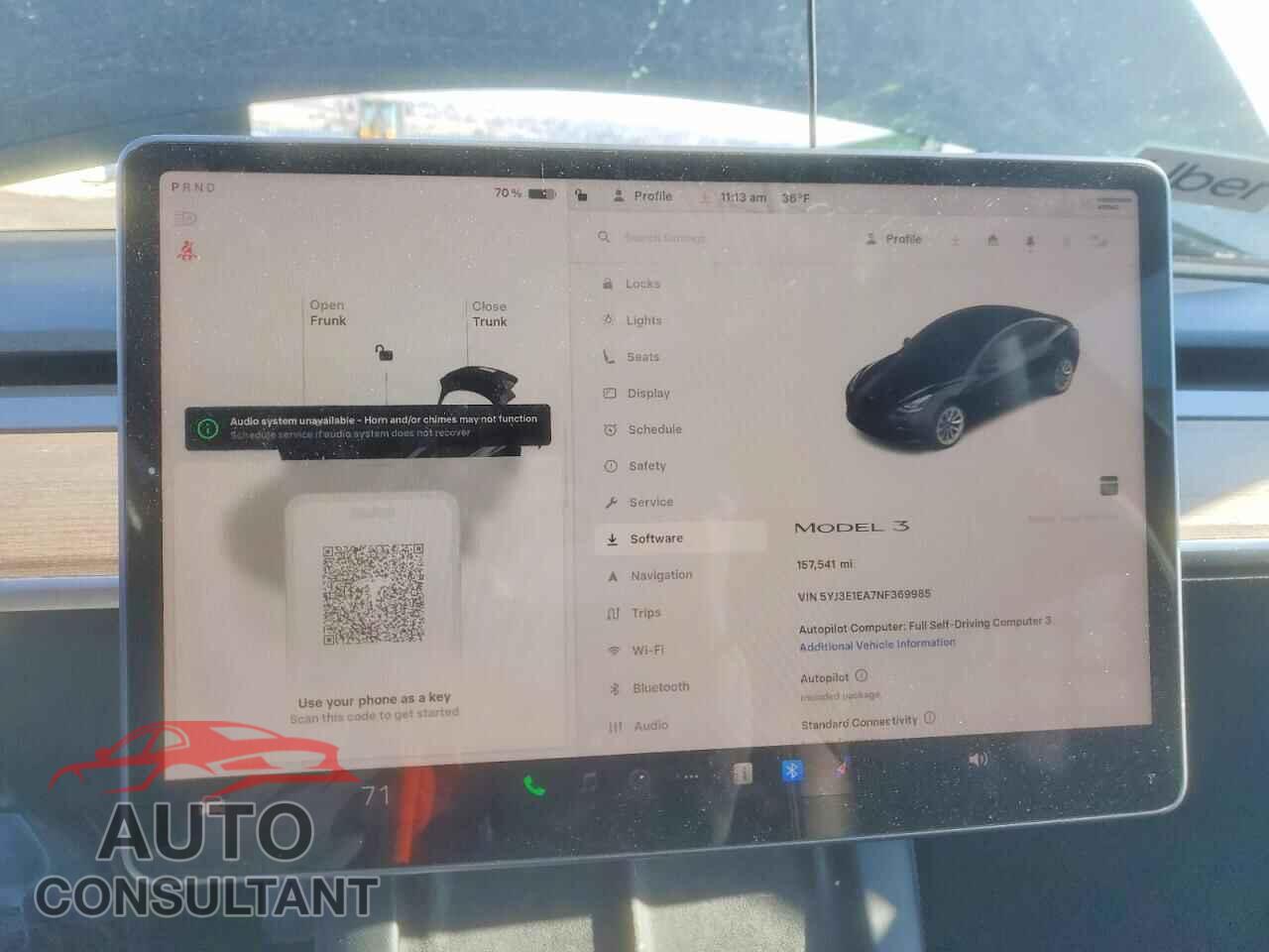 TESLA MODEL 3 2022 - 5YJ3E1EA7NF369985