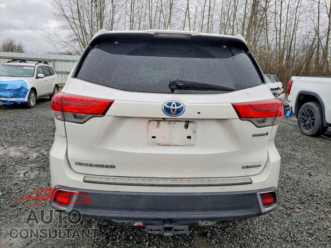 TOYOTA HIGHLANDER 2017 - 5TDDGRFH7HS034122