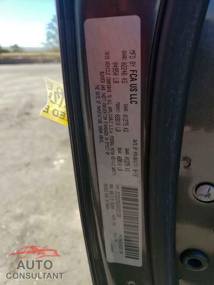 DODGE CHALLENGER 2016 - 2C3CDZAG5GH331538