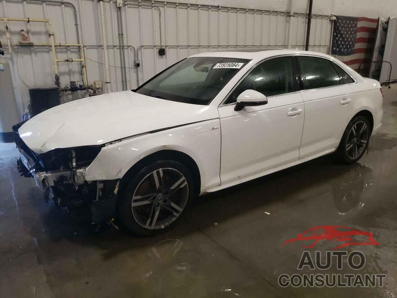 AUDI A4 2018 - WAULMAF44JA233650