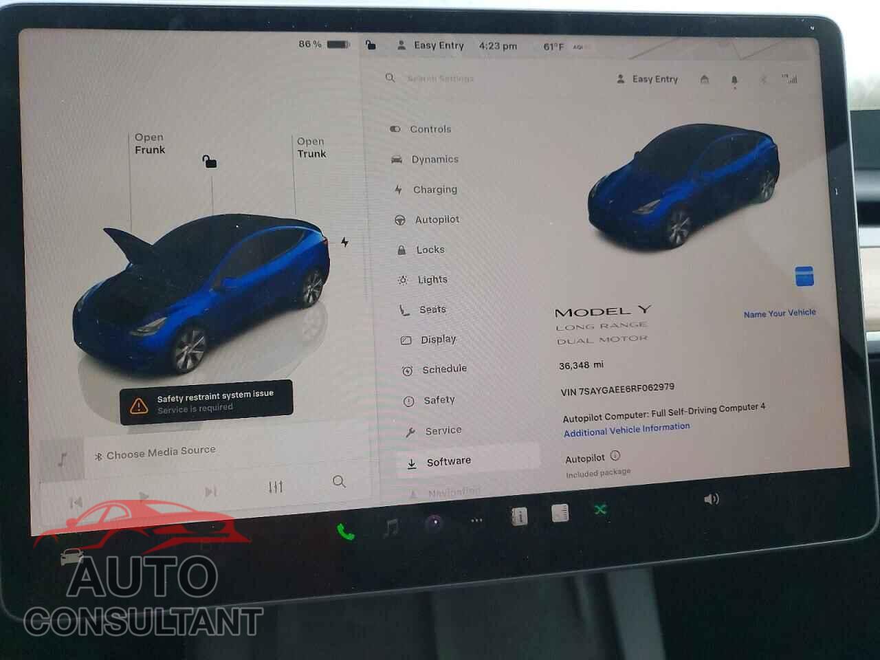 TESLA MODEL Y 2024 - 7SAYGAEE6RF062979