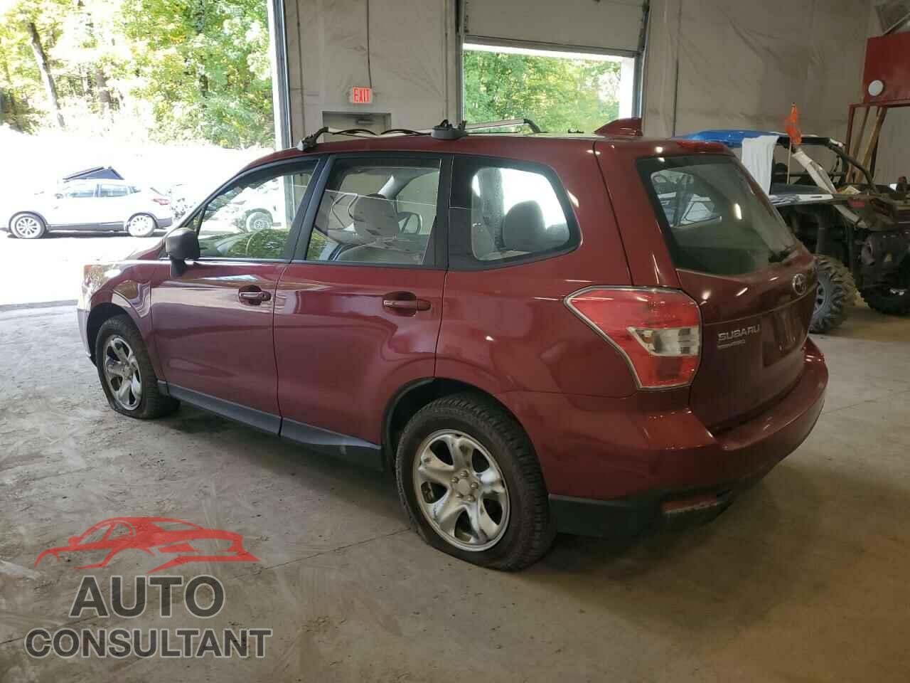 SUBARU FORESTER 2016 - JF2SJAAC0GG502059