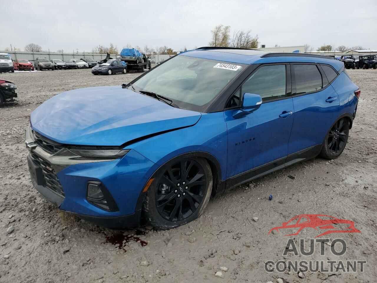 CHEVROLET BLAZER 2021 - 3GNKBKRS9MS517922