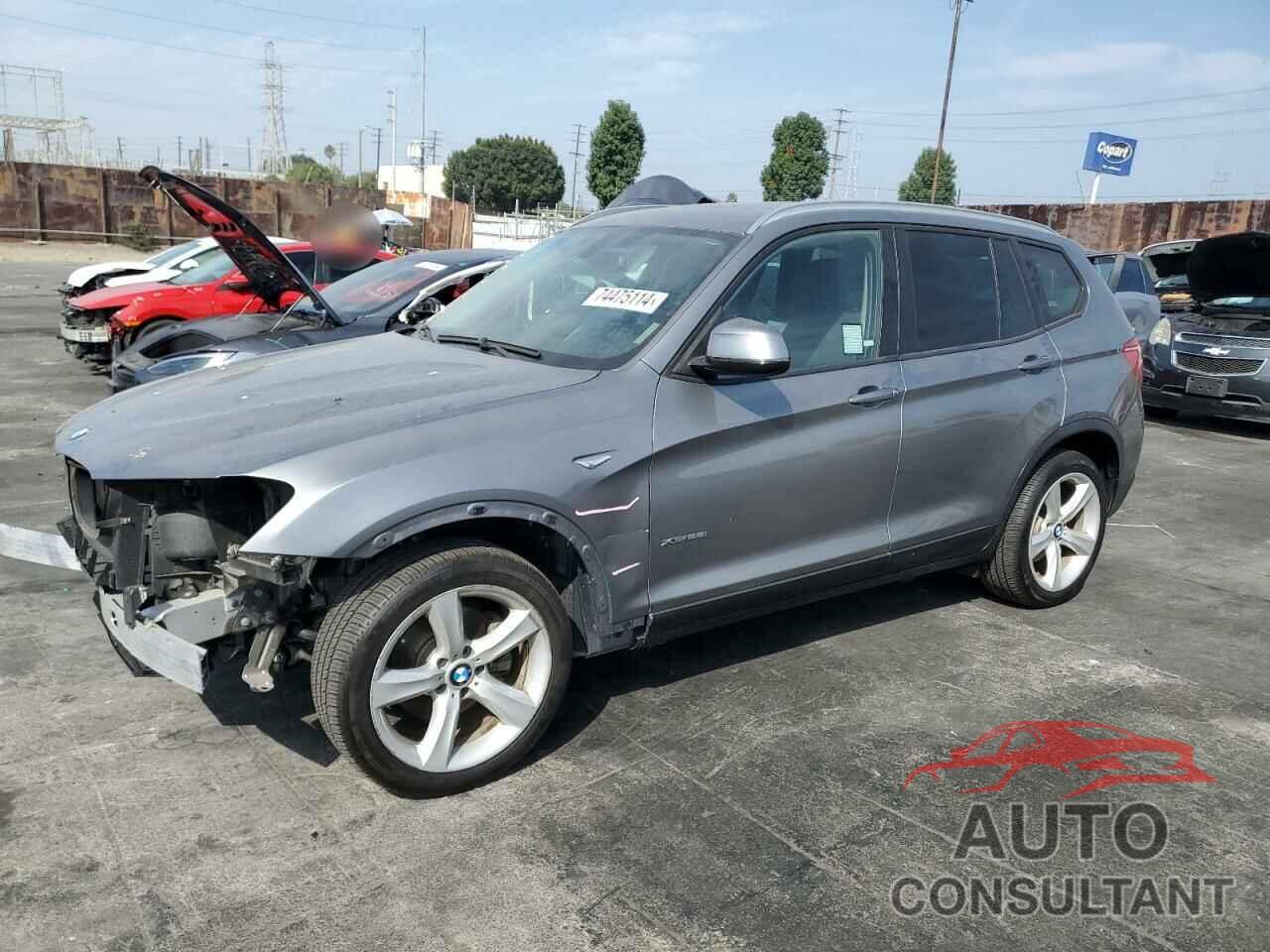 BMW X3 2017 - 5UXWX9C55H0D99387