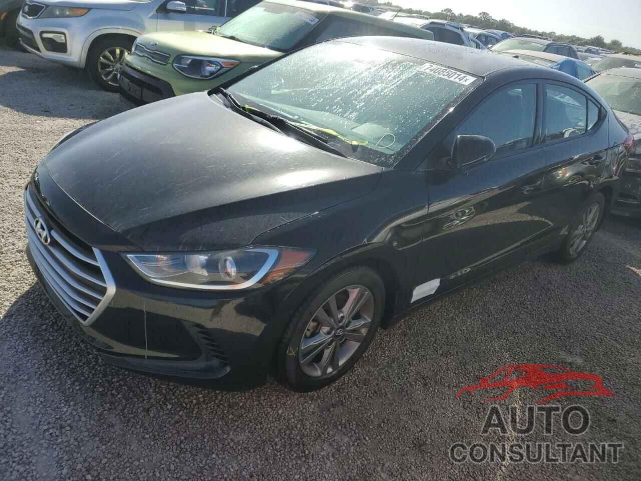 HYUNDAI ELANTRA 2018 - 5NPD84LF3JH218150