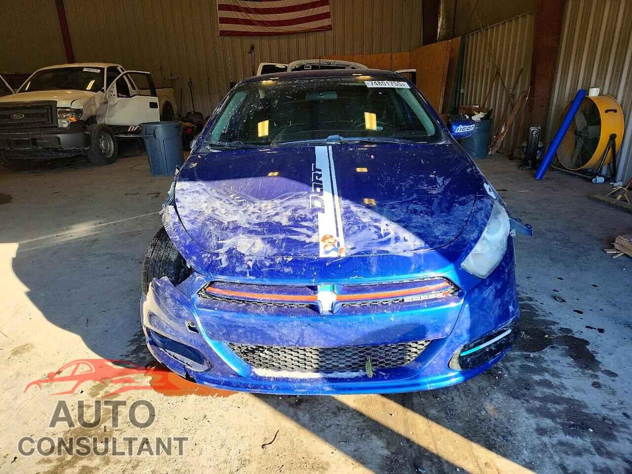 DODGE DART 2013 - 1C3CDFBA7DD106037