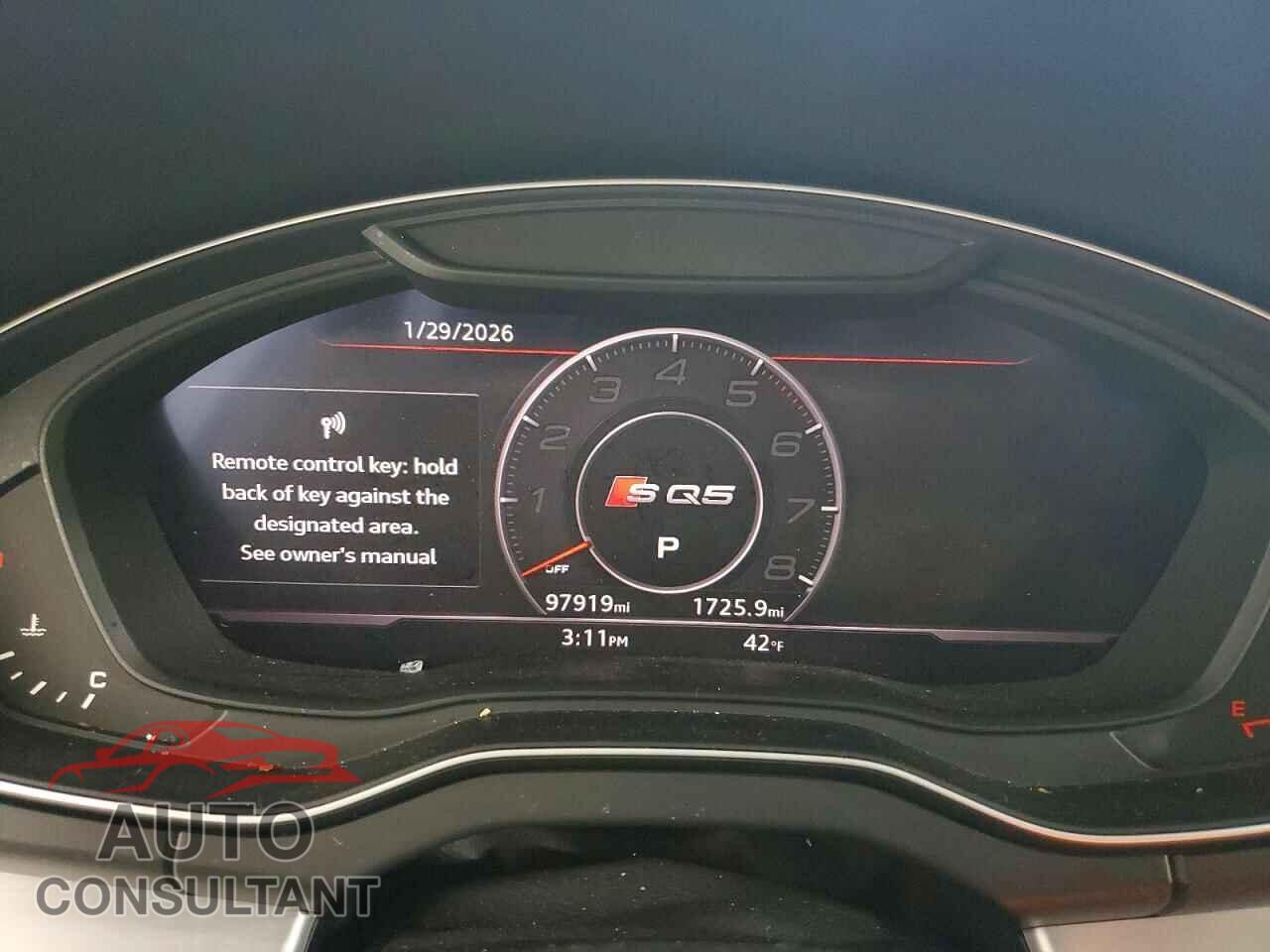 AUDI SQ5 2018 - WA1A4AFY0J2060713