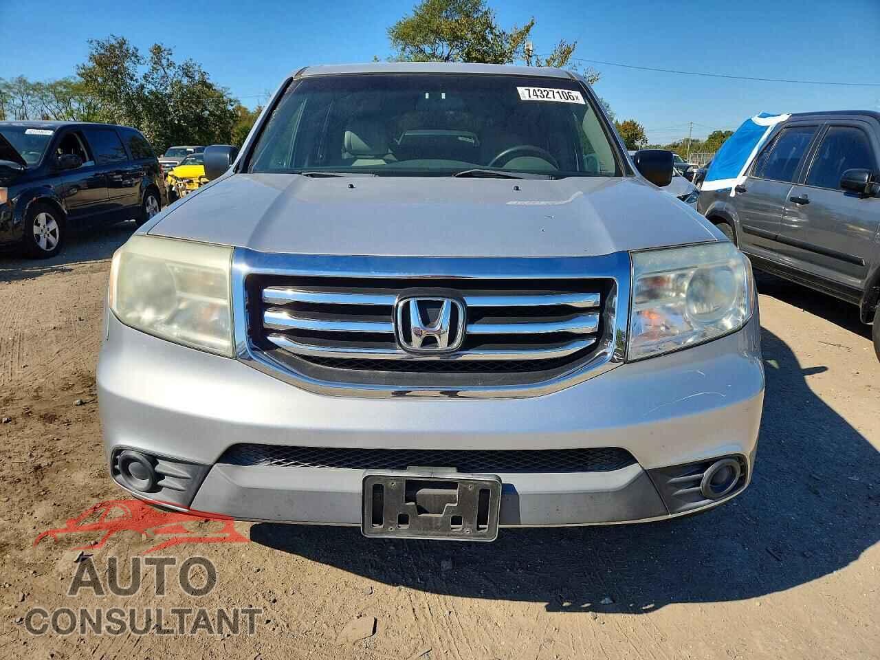 HONDA PILOT 2012 - 5FNYF3H22CB018269
