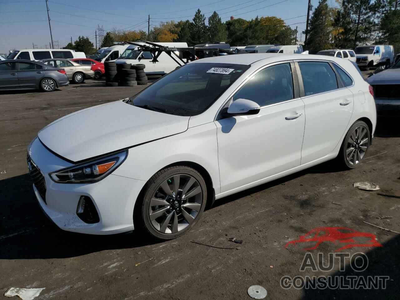 HYUNDAI ELANTRA 2018 - KMHH55LC4JU073160