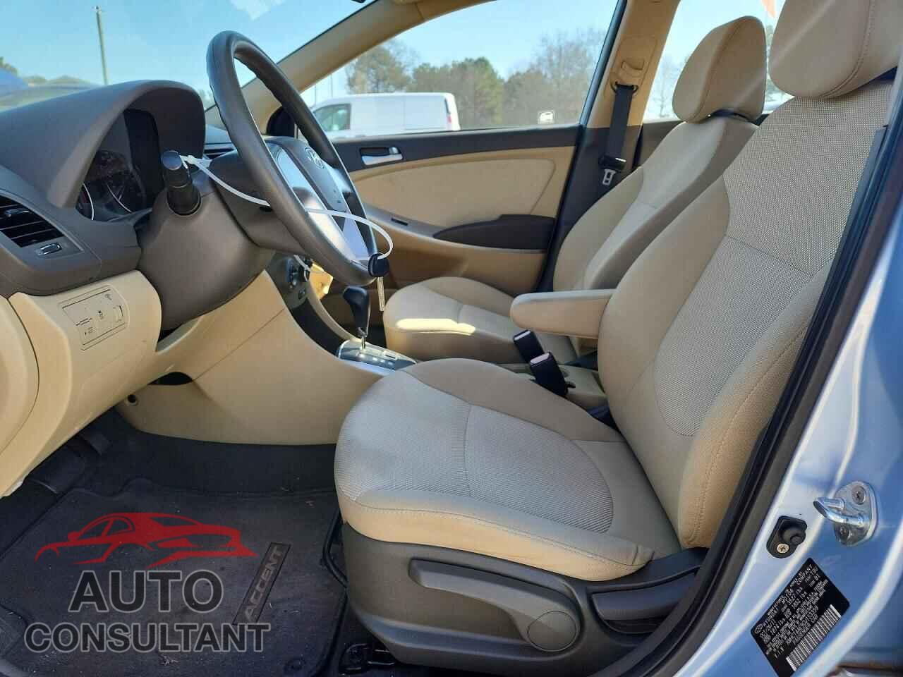 HYUNDAI ACCENT 2012 - KMHCT4AE9CU153359
