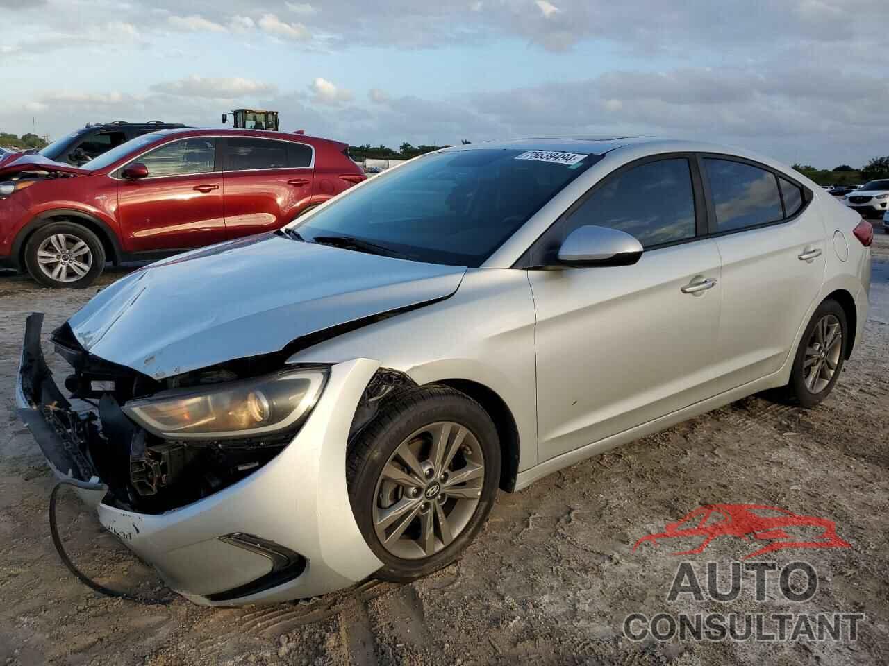 HYUNDAI ELANTRA 2018 - 5NPD84LF6JH257492
