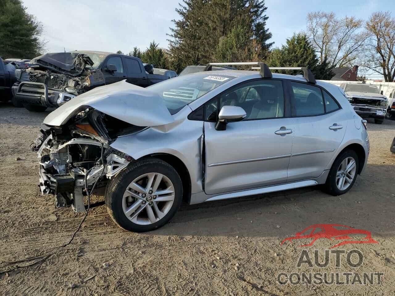 TOYOTA COROLLA 2019 - JTNK4RBE0K3047617