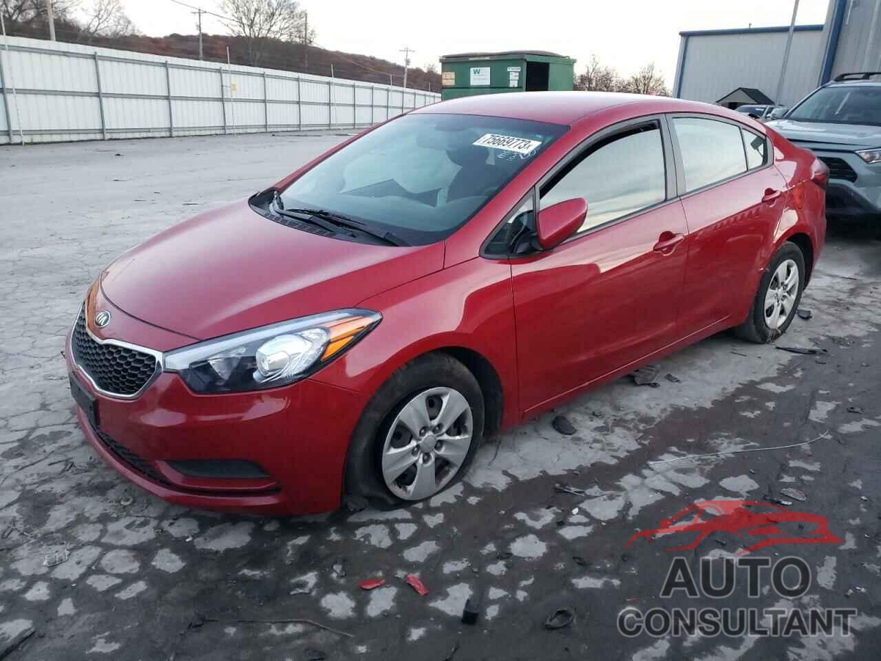 KIA FORTE 2016 - KNAFK4A69G5567199