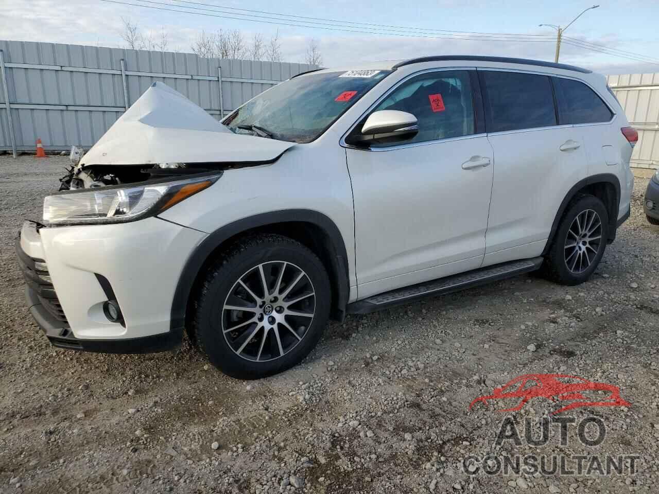 TOYOTA HIGHLANDER 2017 - 5TDJZRFH4HS508654