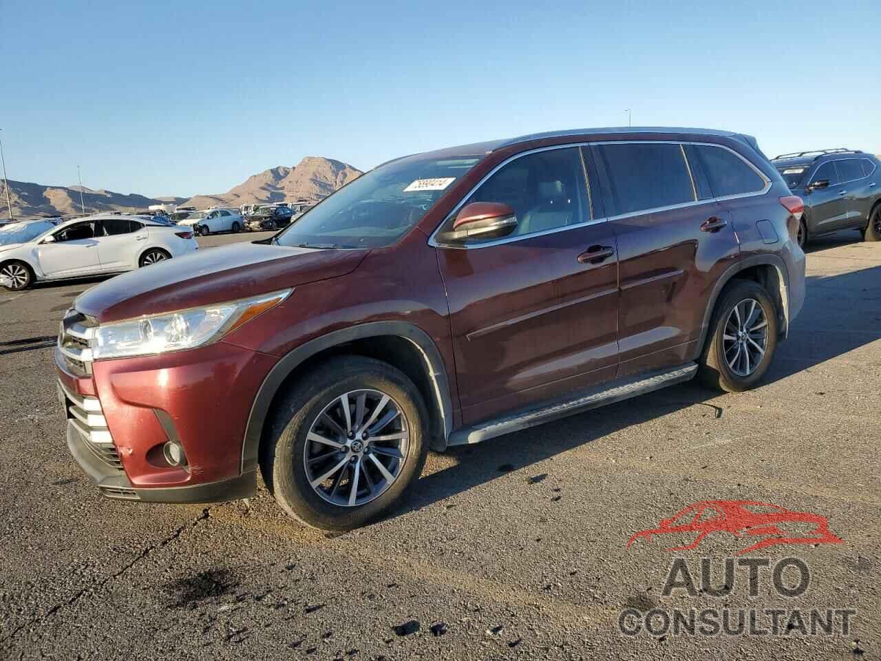 TOYOTA HIGHLANDER 2017 - 5TDJZRFH9HS392271