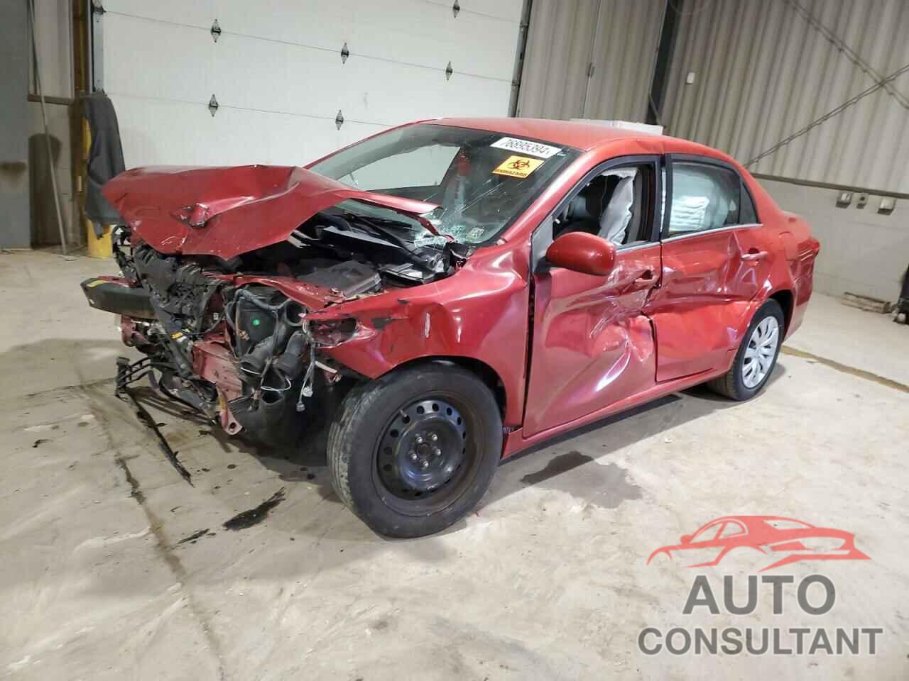 TOYOTA COROLLA 2012 - 5YFBU4EE6CP037864