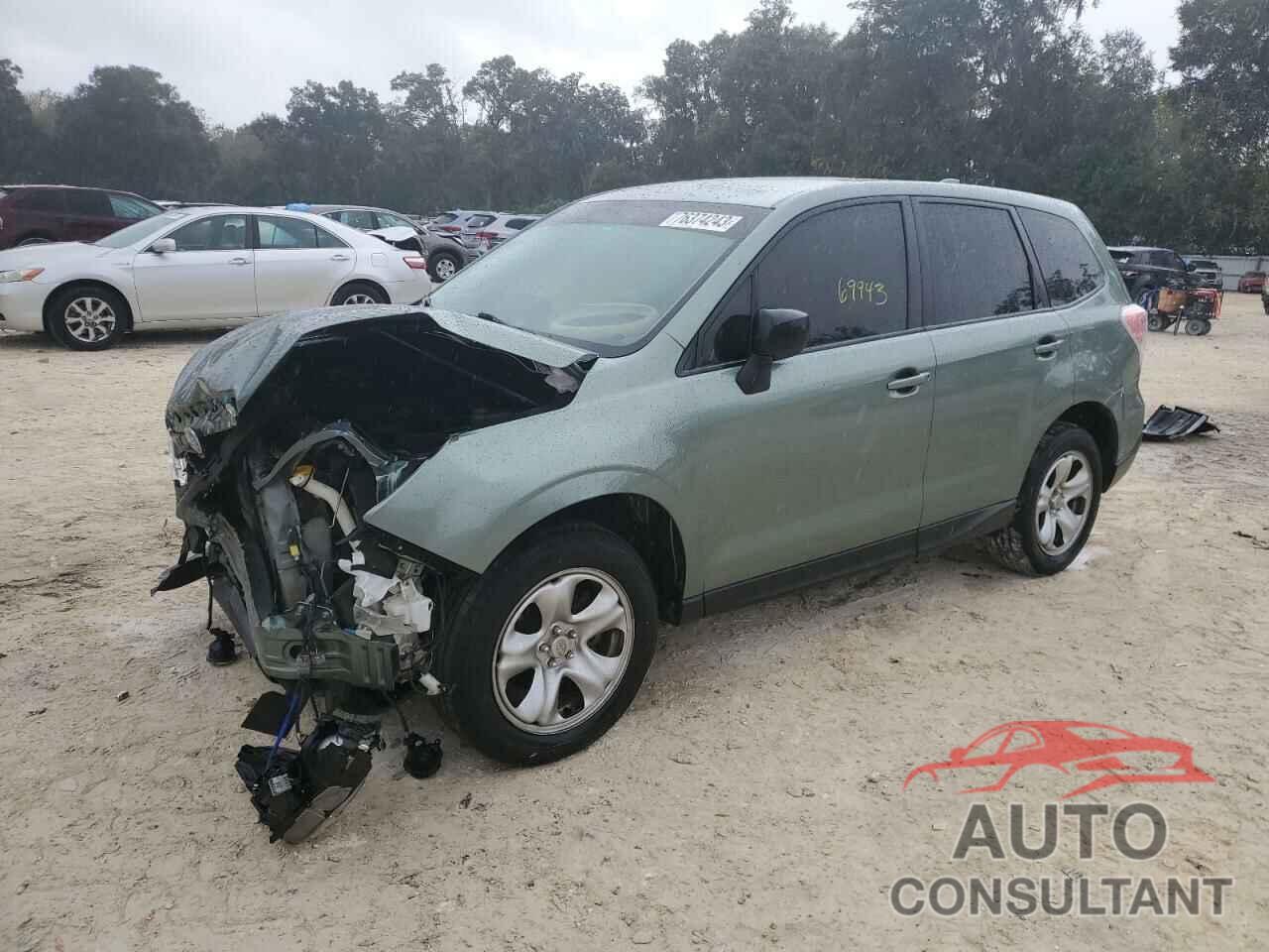 SUBARU FORESTER 2017 - JF2SJAAC4HH521273