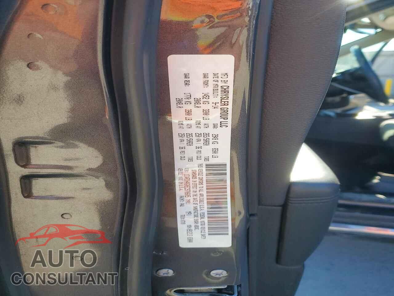 DODGE DURANGO 2014 - 1C4RDHAG0EC970605