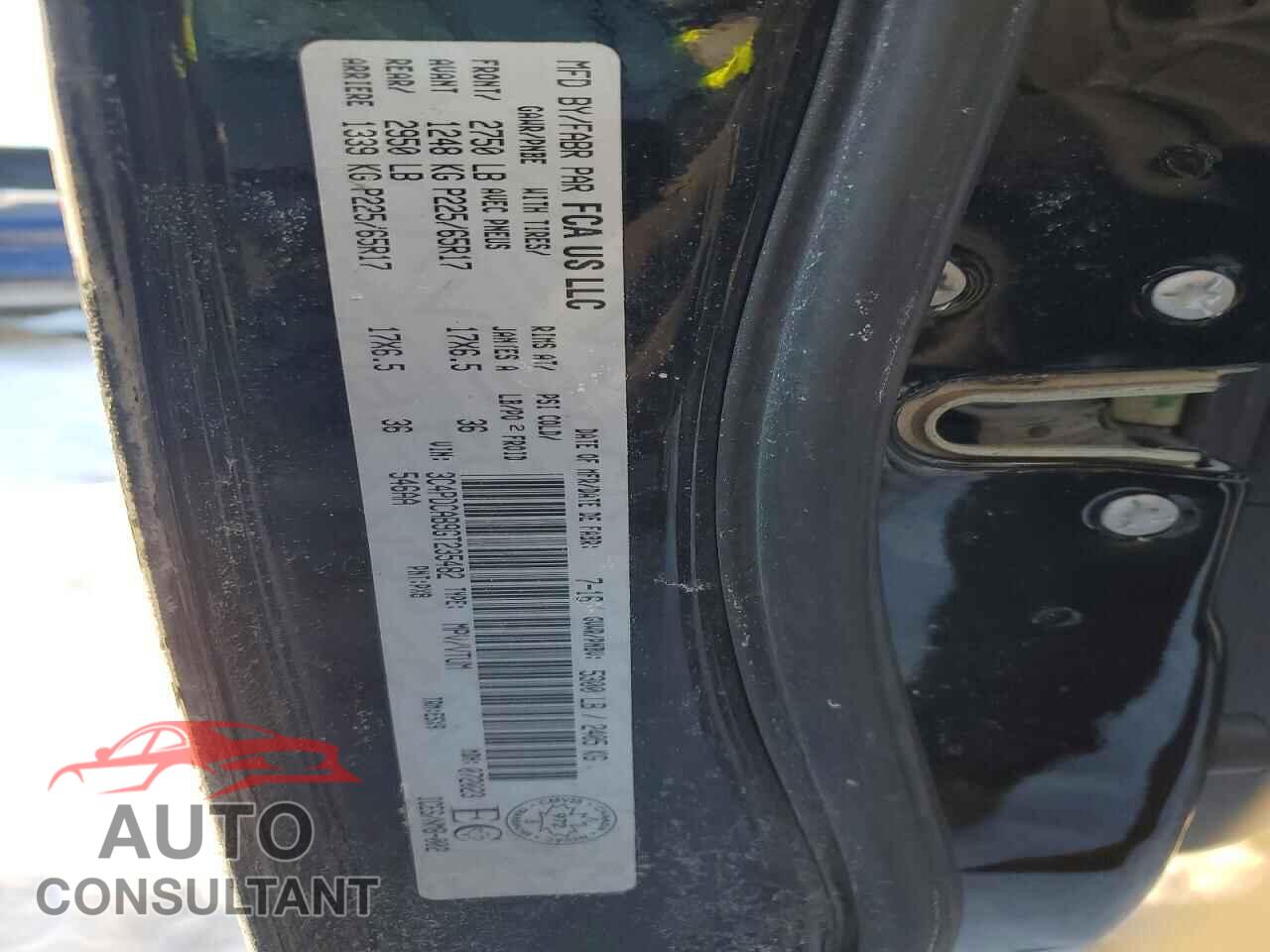 DODGE JOURNEY 2016 - 3C4PDCAB9GT235482