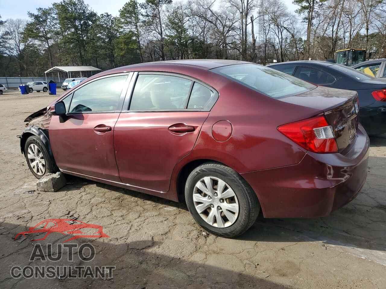 HONDA CIVIC 2012 - 2HGFB2F53CH534033