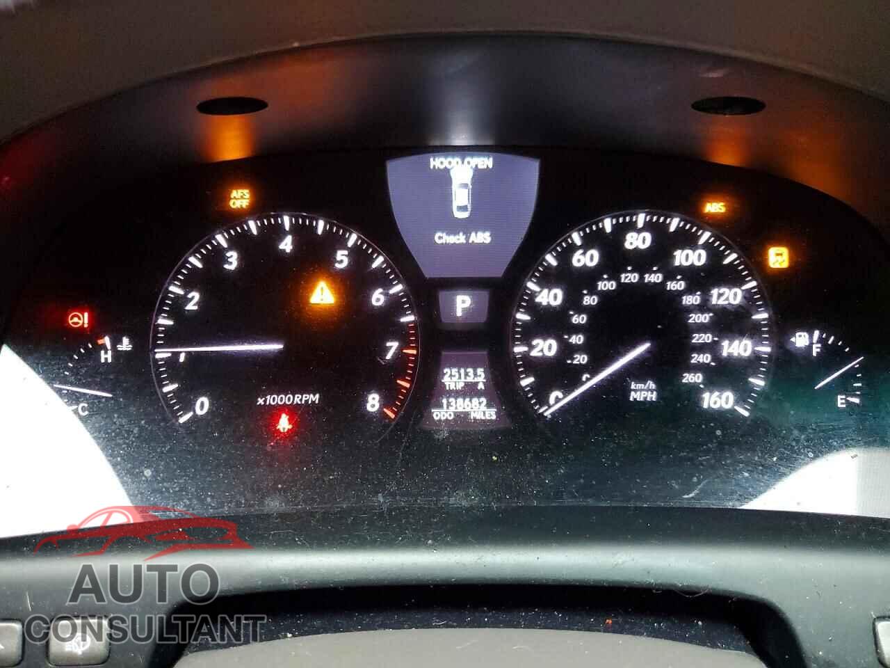 LEXUS LS 460 2011 - JTHDL5EF2B5003442