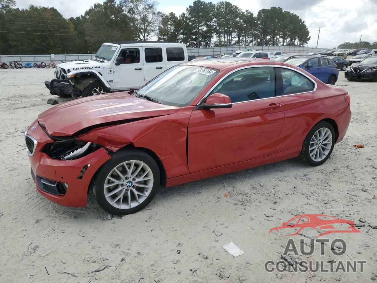 BMW 2 SERIES 2016 - WBA1F9C58GV546666