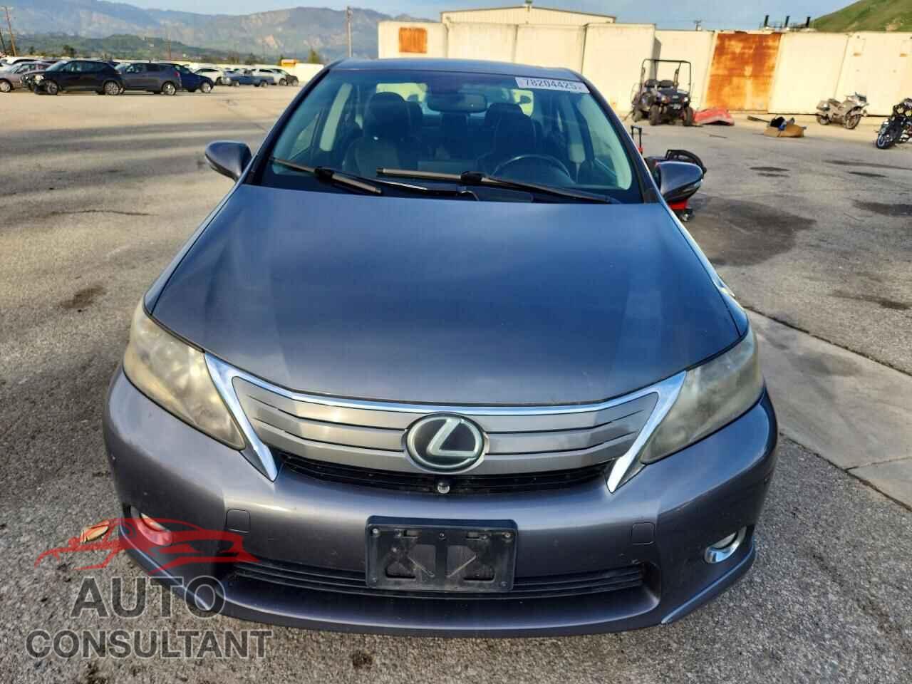 LEXUS HS 2012 - JTHBB1BA5C2051502