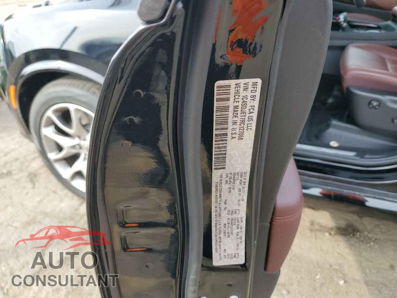 DODGE DURANGO 2024 - 1C4SDJET7RC127068