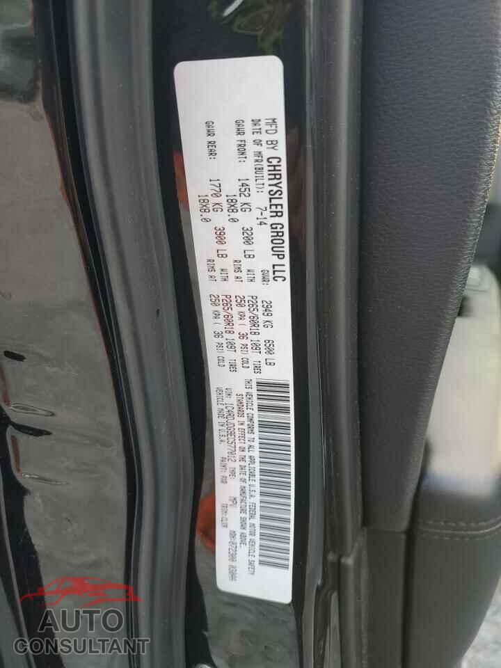 DODGE DURANGO 2014 - 1C4RDJDG9EC577012